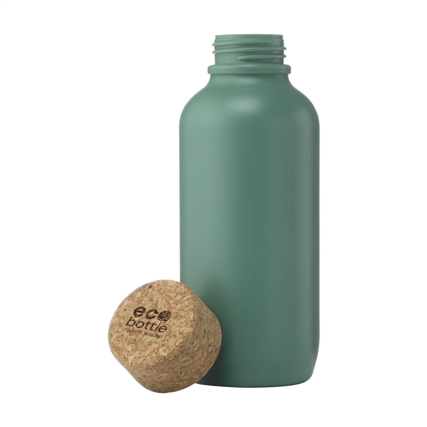 Eco Bottle 650ml Plant Based - Green