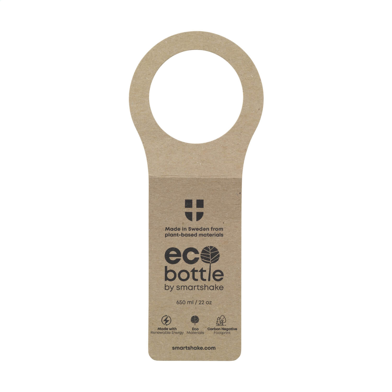 Eco Bottle 650ml Plant Based - Green