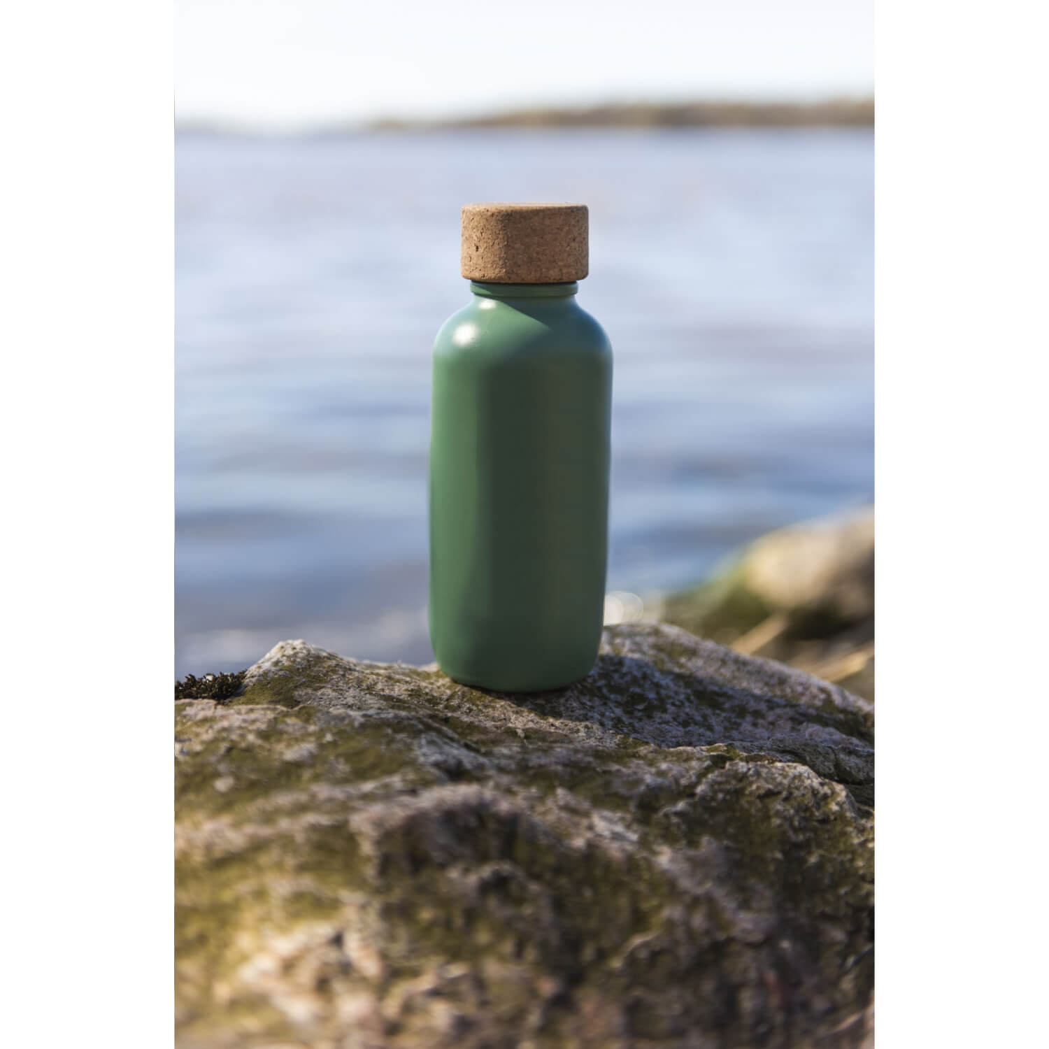 Eco Bottle 650ml Plant Based - Green