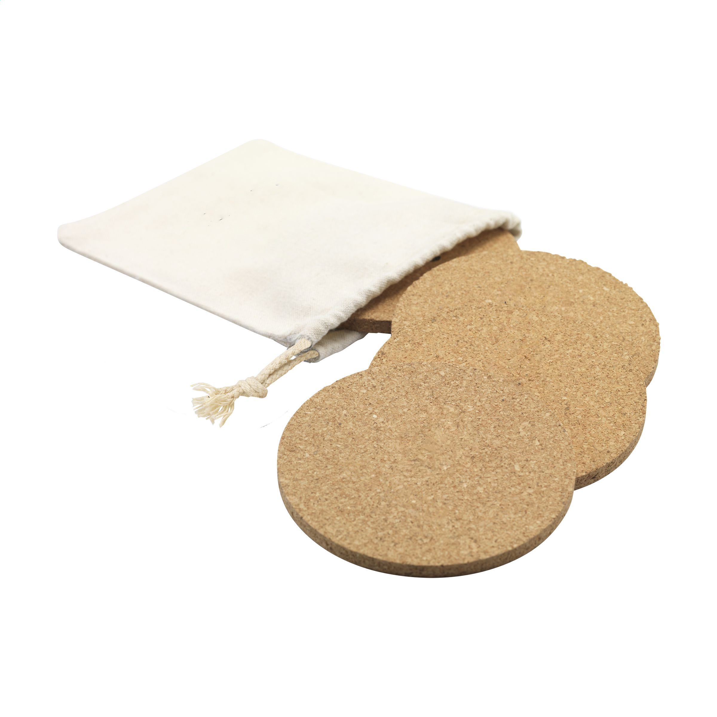 Cork Coaster Set