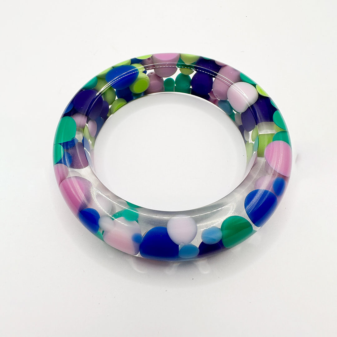 Resin Bracelet with spots