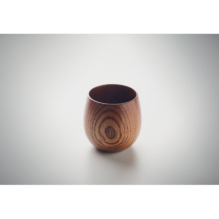 dark wood cup