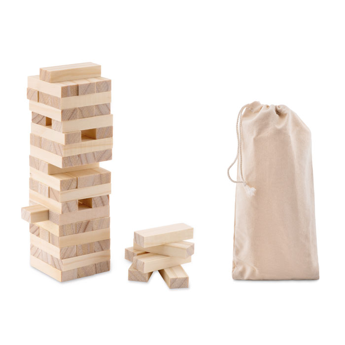 Wooden tower game