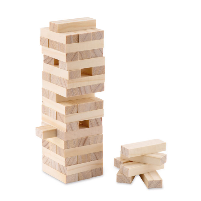 Wooden tower game